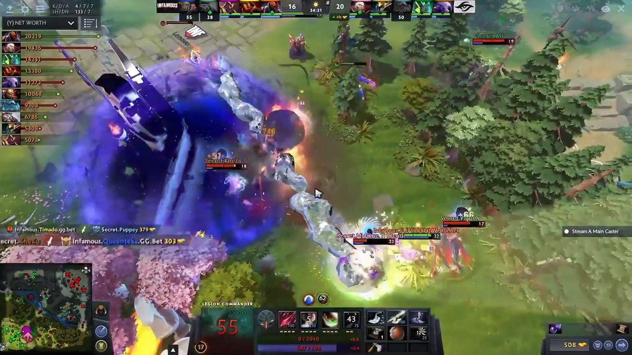 SECRET vs INFAMOUS - TI7 DOTA 2 AUG 2017