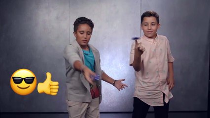 The Fidget Spinners Challenge with Isaiah & Freddy from The KIDZ BOP Kid
