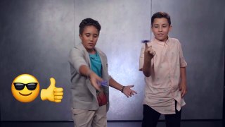 The Fidget Spinners Challenge with Isaiah & Freddy from The KIDZ BOP Kids-D1Lv3GQY1Lg