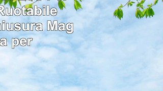 DFV mobile  Custodia Esecutivo in Eco Pelle e Clip Ruotabile 360º di Chiusura Magnetica