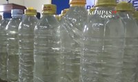Ratusan Botol Miras dan Puluhan Liter Ciu Disita di Kebumen