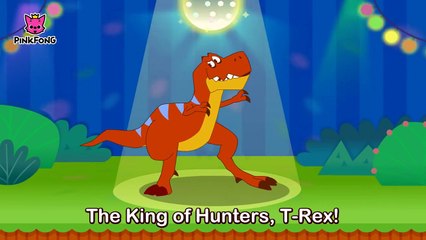 The Diary of T-Rex, the Hunter _ Dinosaur Musical _ Pinkfong Stories