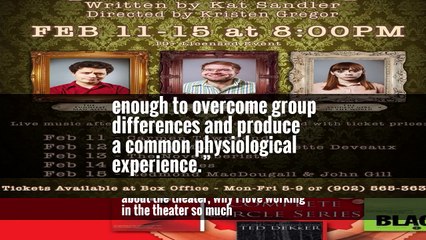 An Antidote to Digital Dehumanization? Live Theater