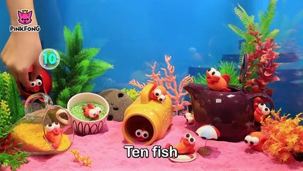 Run Away! Clay Baby Shark Fishes! _ Pinkfong Clay _ Animal Songs _ Pinkfong Songs for Chil