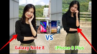 Galaxy Note 8 vs Iphone 8 Plus Camera Comparison