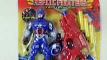 Gun for kids - Learn color with color toy Gun,Bullet & Captain America - Heroi