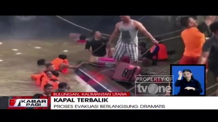 8 Orang Tewas Dalam Insiden Terbaliknya Kapal Cepat di Bulungan, Kalimantan Utara