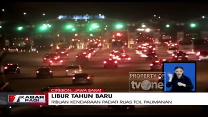 Download Video: Ribuan Kendaraan Dari Arah Jawa Tengah Menuju Jakarta Padati Ruas Tol Palimanan