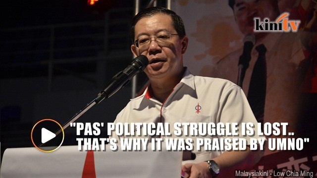 PAS not a real opposition party, says Guan Eng
