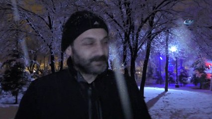 Ardahan'dan kartpostallık kar görüntüleri