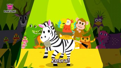 Zebra Cadabra _ Zebra _ Animal Songs _ Pinkfong Songs