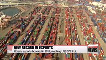 Korean trade ministry expects sluggish growth in exports in 2018