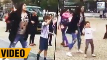 Anushka Sharma Cutely Playing With Kids In South Africa