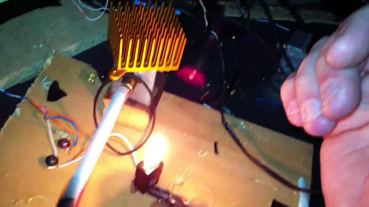 Old Video - Optically Triggered Solenoid Motor Version 3