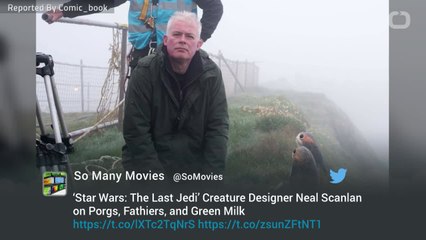 'Star Wars: The Last Jedi' Designer Loves The Porg Response