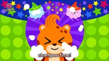 Wash My Hair _ Everybody, fun time, shampoo time! _ Healthy Habits _ Pinkfong Songs for Child