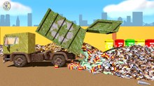 Garbage Truck - Car Wash - Vehicles For Kids-Y1K4Hkd-L