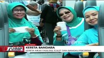 Suasana dan Fasilitas Kereta Bandara Soekarno-Hatta