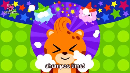 Wash My Hair _ Everybody, fun time, shampoo time! _ Healthy Habits _ Pinkfong Songs