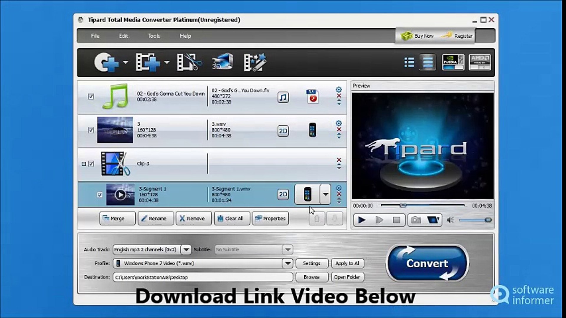 Tipard Mac Video Converter Ultimate 9.1 Free Download