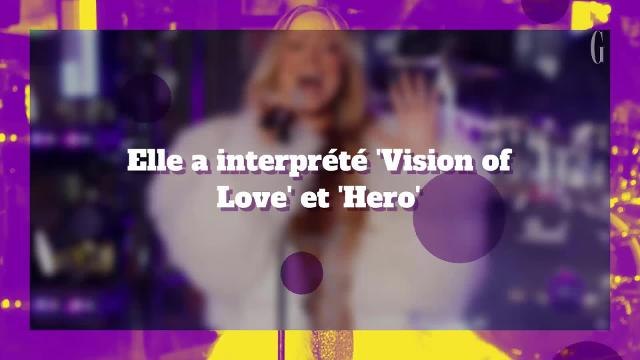 Mariah Carey a fait son grand retour sur Times Square