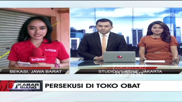 Laporan tvOne Mengenai Persekusi Toko Obat di Pondok Gede, Bekasi
