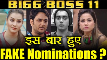 Download Video: Bigg Boss 11: Shilpa Shinde, Hina Khan, Vikas Gupta & Luv Tyagi's Nominations is FAKE ? | FilmiBeat