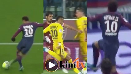 Download Video: Rabona, sepakan percuma dan gol luar biasa dari Neymar