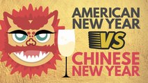 How Chinese New Year compares to American New Year