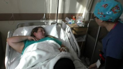 Mide küçültme ameliyatı olmak için Almanya'dan Tokat'a geldi