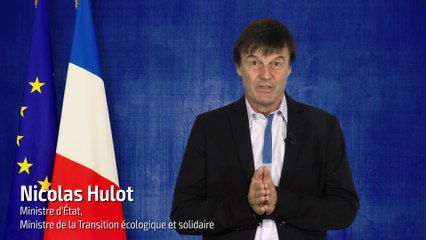 Nicolas Hulot vous présente ses voeux 2018