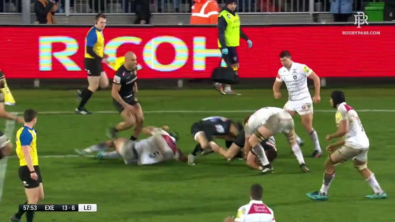 Exeter Chiefs v Leicester Tigers - 2H - RD 12 - Aviva Prem 2018