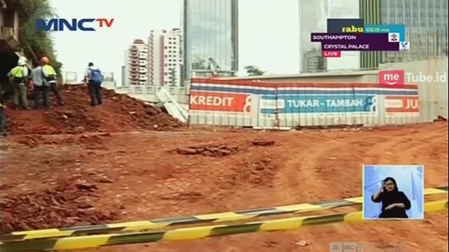 Beton Proyek Tol Simpang Susun Depok-Antasari Ambruk