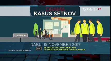 Ini Kronologi Drama Penangkapan Setya Novanto