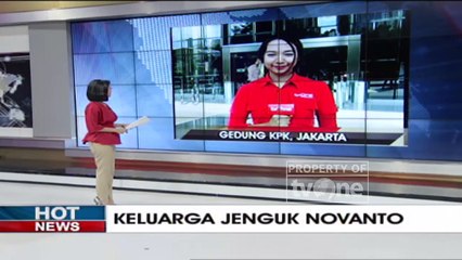 Keluarga dan Tim Kuasa Hukum Jenguk Novanto di Rutan KPK