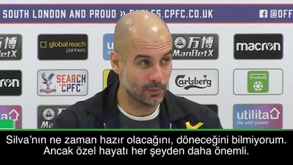 David Silva ne zaman dönecek? Pep'ten yanıt