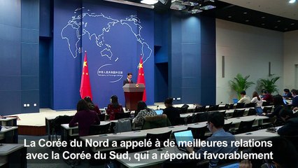 La Chine salue la proposition de discussions Séoul-Pyongyang