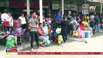 Mga pasaherong pauwi ng probinsya, dumagsa sa Araneta Bus Terminal
