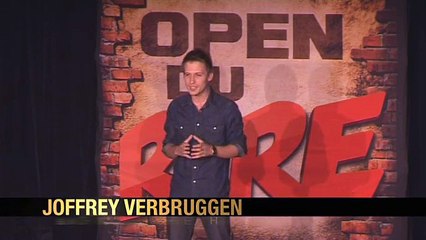 Joffrey Verbruggen aux Open du rire - L'arrivée à Paris