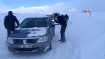Kars-Erzurum, Kars ve Ardahan'da 411 Köy Yolu Kardan Kapandı