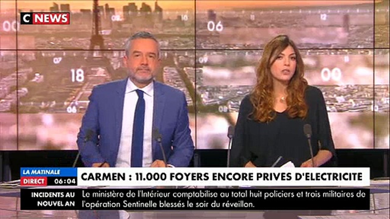 11.000 foyers ont été privés d'électricité lors de la tempête Carmen