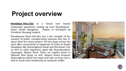 Provident Viva City Residential Apartment Bangalore