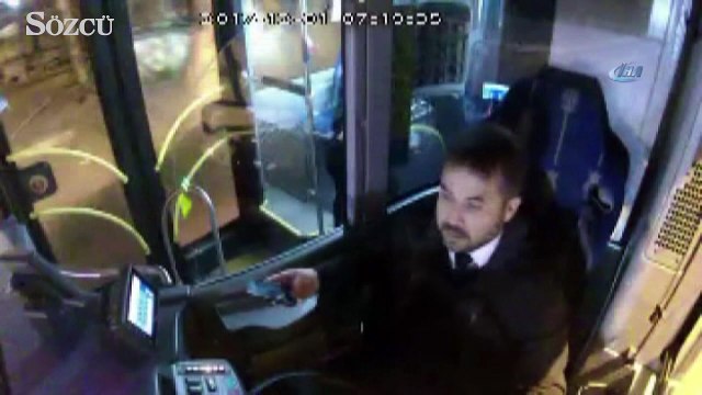 Kahraman şoför kalbi duran, dili boğazına kaçan bebeği kurtardı