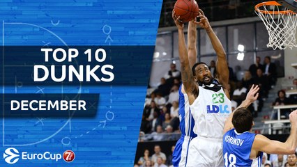 7DAYS EuroCup, Top 10 Dunks, December