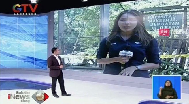 Kelebihan Kapasitas, Jembatan Wisata Penangkaran Rusa Roboh