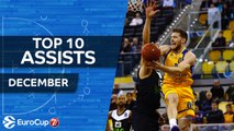 7DAYS EuroCup, Top 10 Assists, December