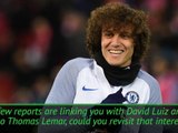 Wenger rubbishes reports Arsenal want Chelsea's Luiz