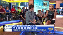 Freddie Highmore dishes on The Good Doctor