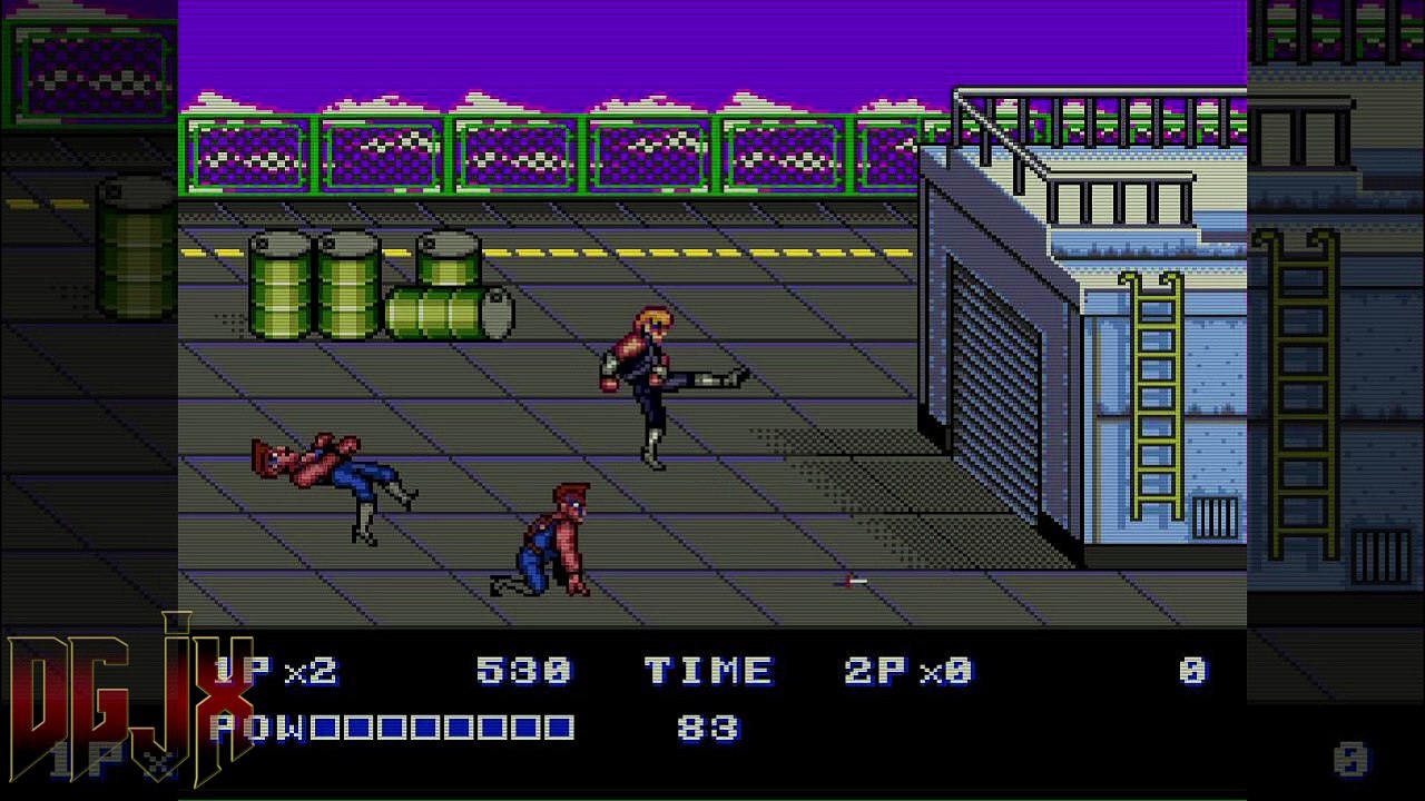 Playthrough commenté FR - Double Dragon 2 - Sega Megadrive