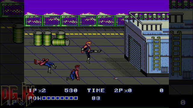 Playthrough commenté FR - Double Dragon 2 - Sega Megadrive